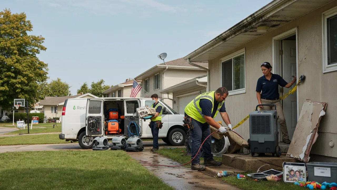 Water Damage Restoration in Hamburg, IA near me